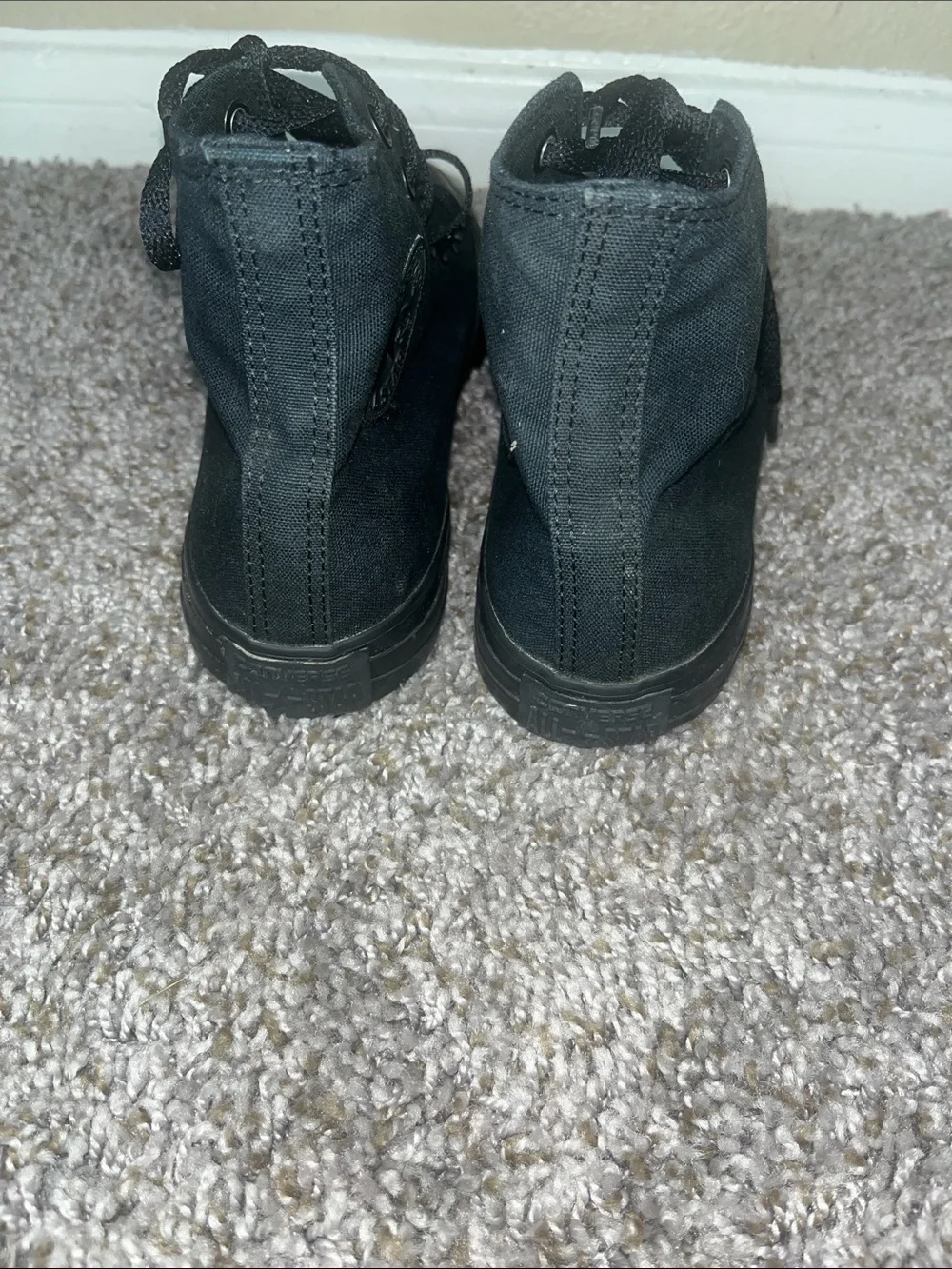 Converse Black High-Top Canvas Sneakers